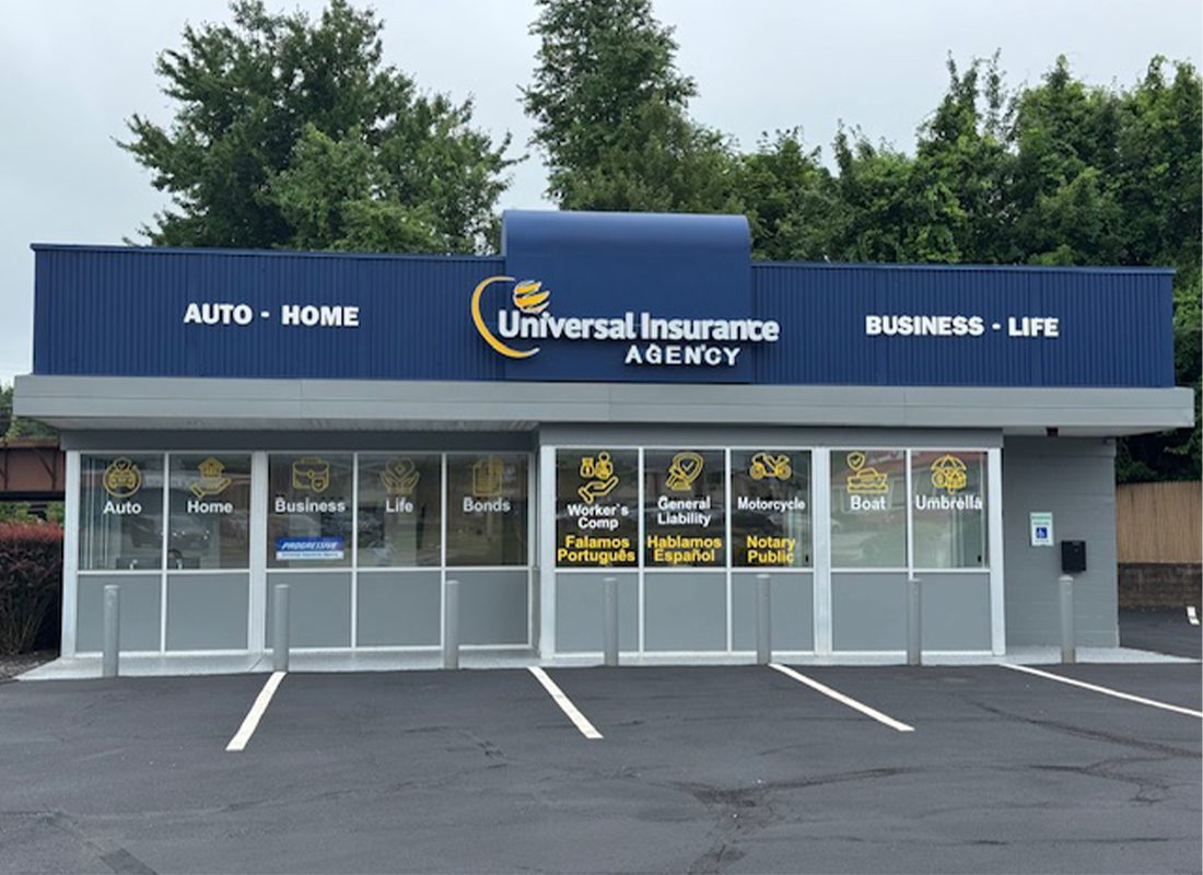 Gardner, MA - Close Up View of Our New Agency Location on a Summer Day